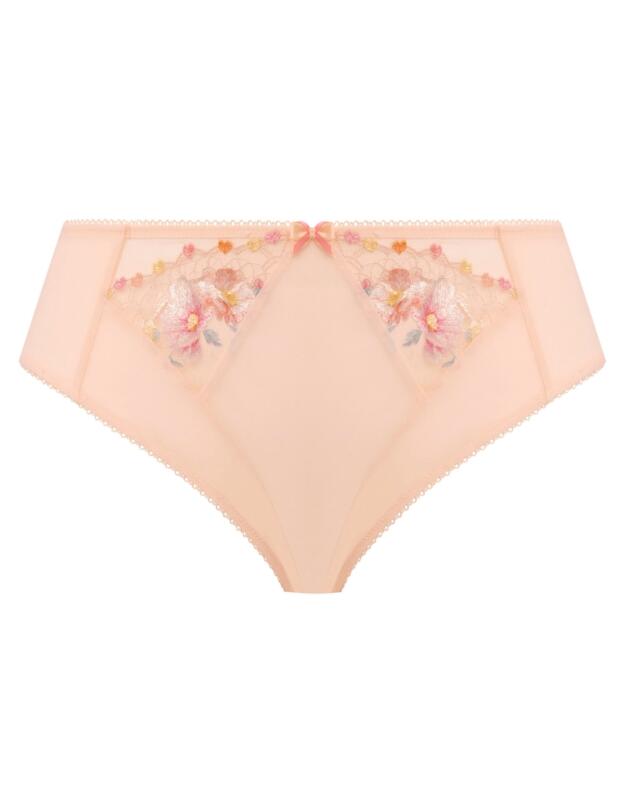Elomi Himari High Leg Brief Peach Whisper