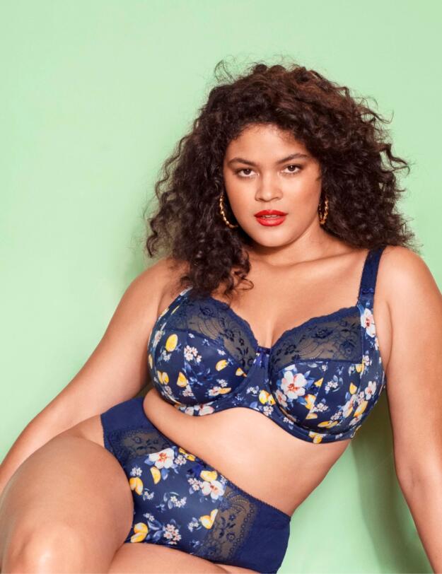 Elomi Morgan High Leg Brief Sicilia