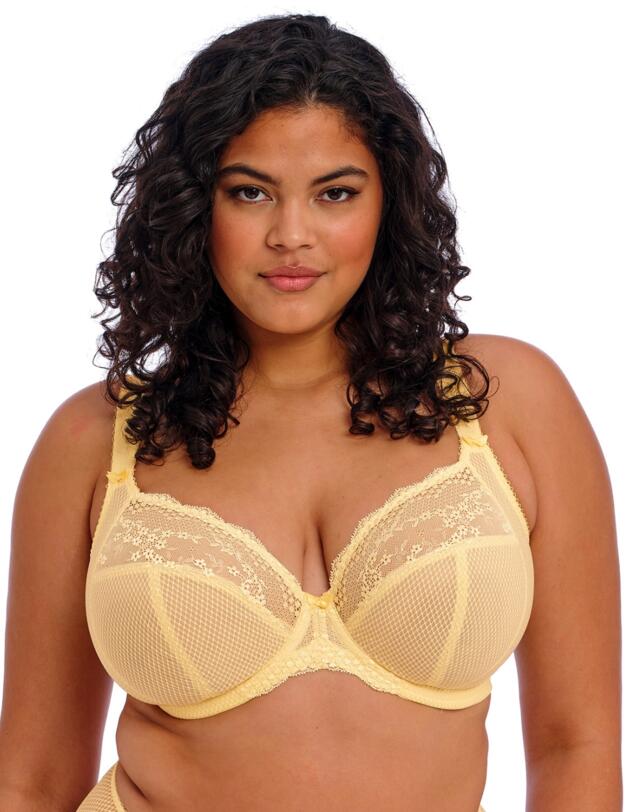 Elomi Charley Underwired Plunge Bra Lemon Fizz 