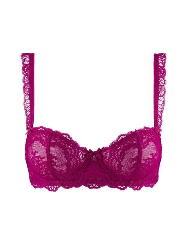 Aubade Danse Des Sens Half Cup Bra Pink Pulsion 