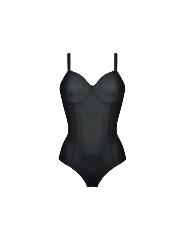 Naturana Underwired Non-Padded Body Black