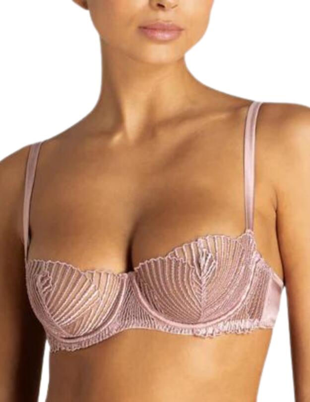 Coco De Mer Athena Balcony Bra Rose