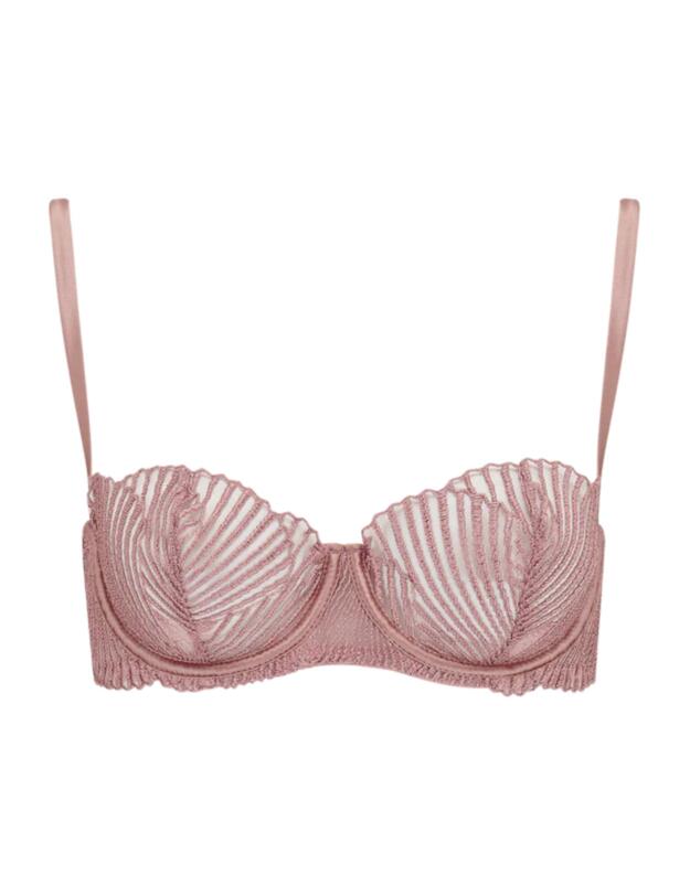 Coco De Mer Athena Balcony Bra Rose