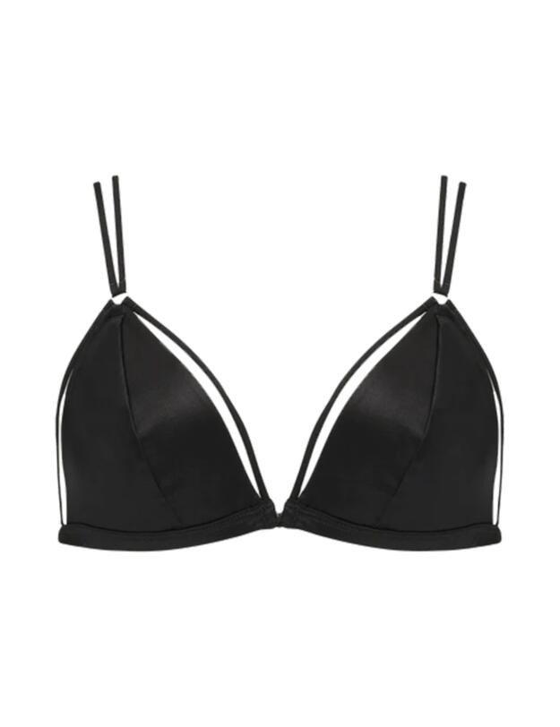 Coco De Mer Sylph Triangle Bra Black
