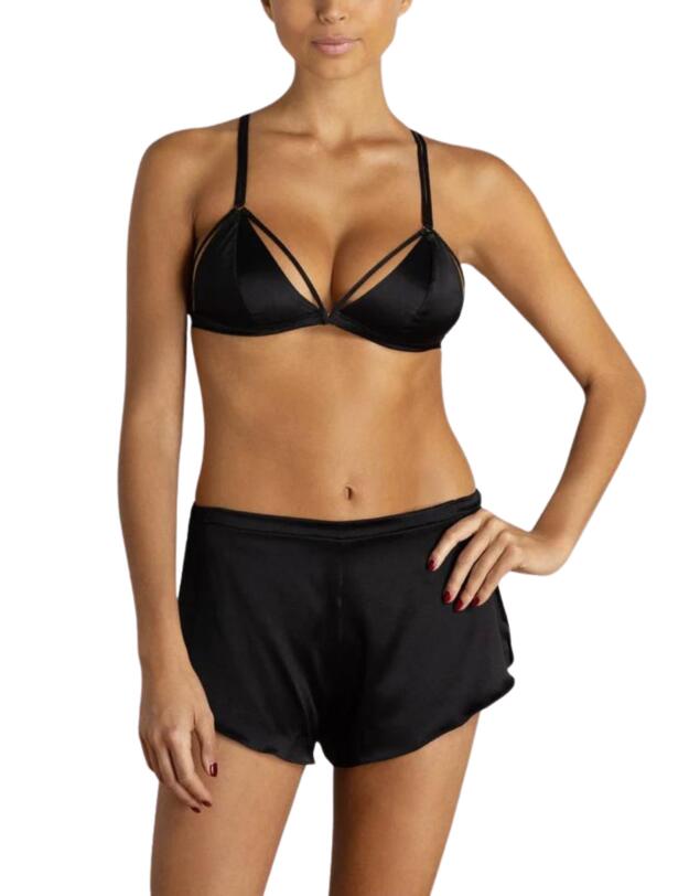 Coco De Mer Sylph Triangle Bra Black