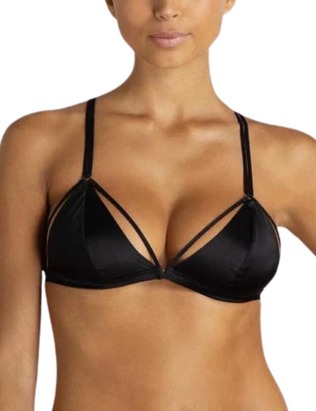 Coco De Mer Sylph Triangle Bra Black