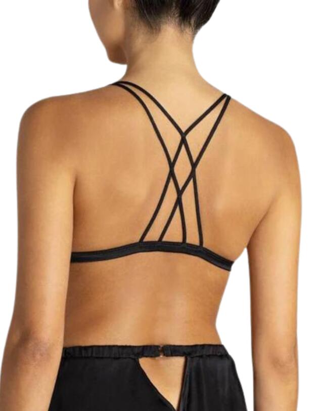 Coco De Mer Sylph Triangle Bra Black