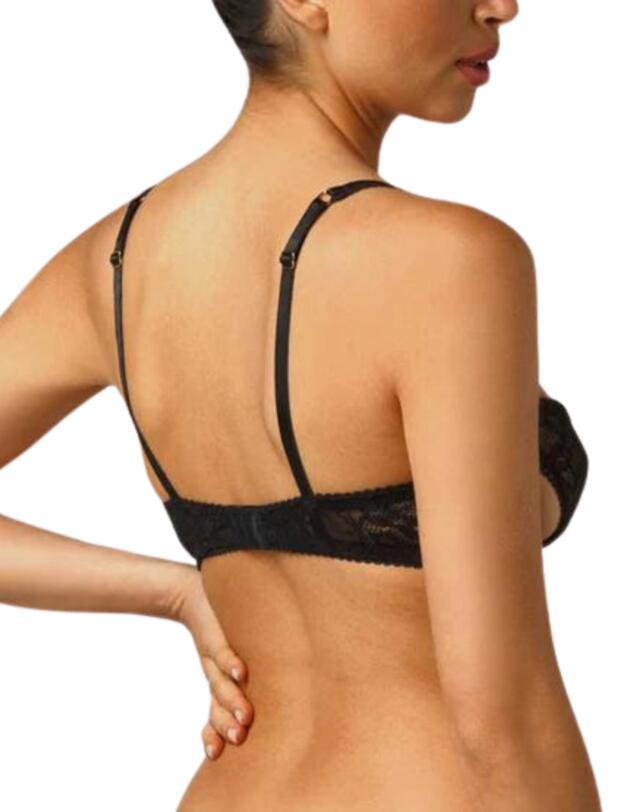 Coco De Mer Aphrodite Plunge Bra Black