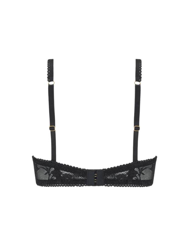 Coco De Mer Aphrodite Plunge Bra Black
