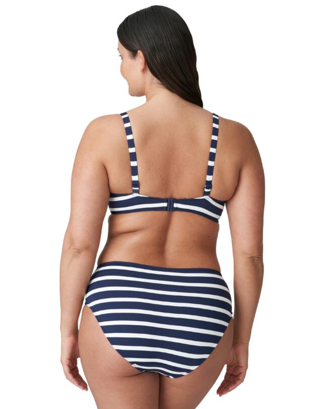 Prima Donna Swim Nayarit Half Padded Plunge Bikini Top Water Blue