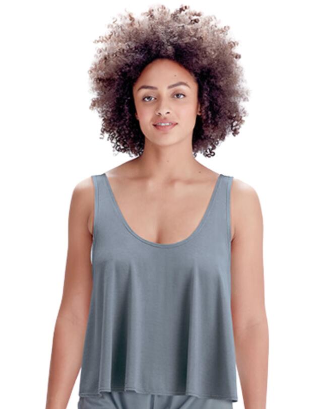 Pretty Polly Botanical Lace Loungewear Vest Nightshade