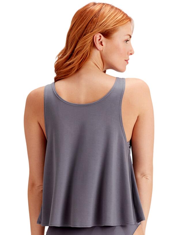 Pretty Polly Botanical Lace Loungewear Vest Nightshade