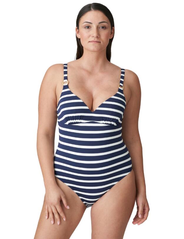 Prima Donna Swim Nayarit Plunge Swimsuit Water Blue