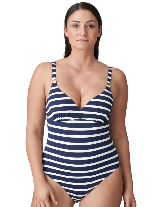 Prima Donna Swim Nayarit Plunge Swimsuit Water Blue