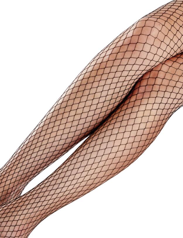 Pretty Polly Continuity Fashion Fishnet Tights Black 