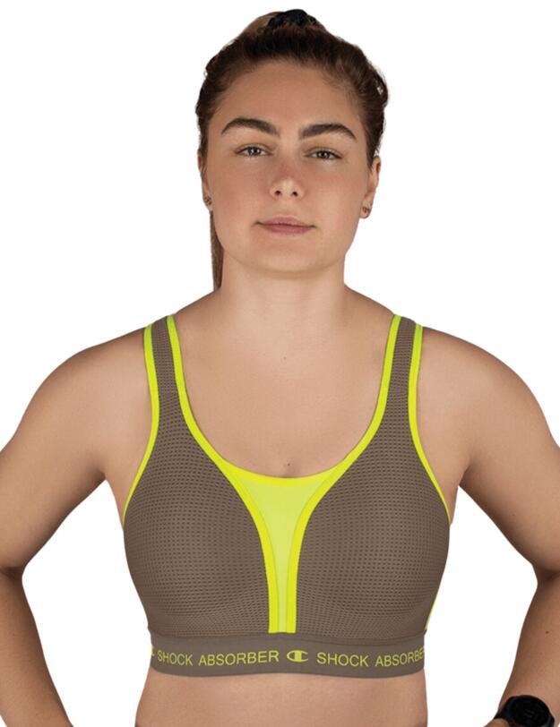 Shock Absorber Ultimate Run Padded Bra Walnut 
