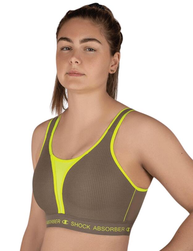 Shock Absorber Ultimate Run Padded Bra Walnut 