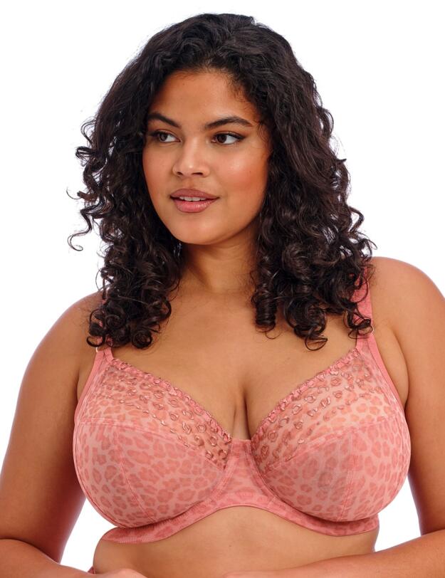 Elomi Matilda Underwired Plunge Bra Rose Leo