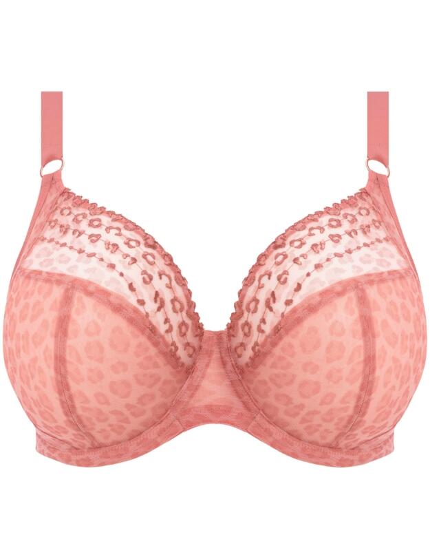 Elomi Matilda Underwired Plunge Bra Rose Leo