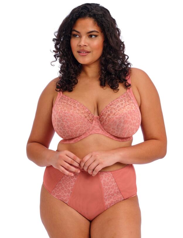 Elomi Matilda Underwired Plunge Bra Rose Leo