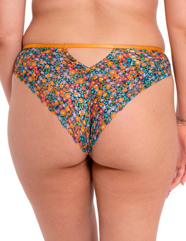 Curvy Kate Lace Daze Floral Brazilian Brief  Floral Print