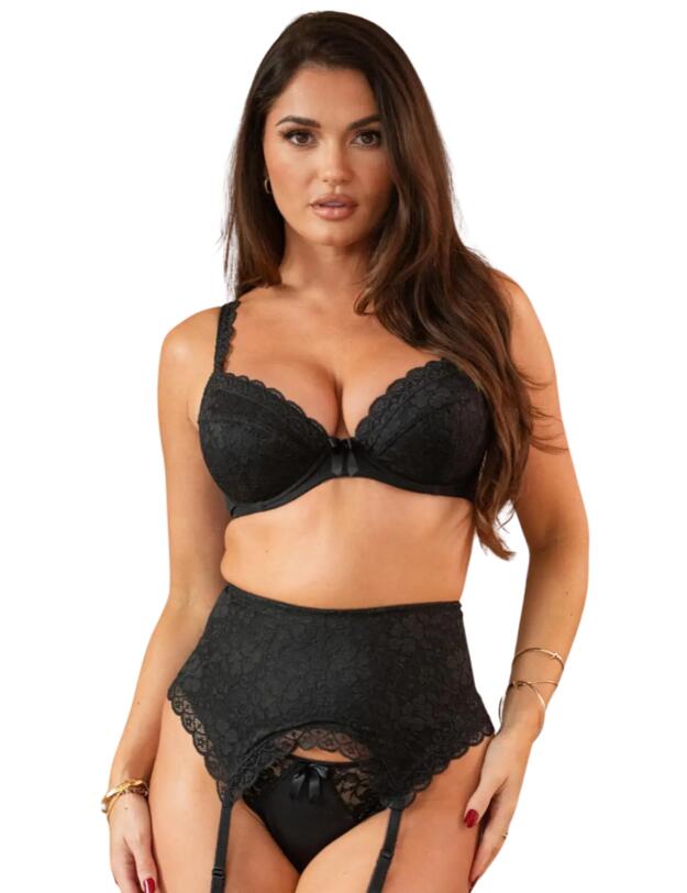 Pour Moi Rebel Deep Control Suspender Black