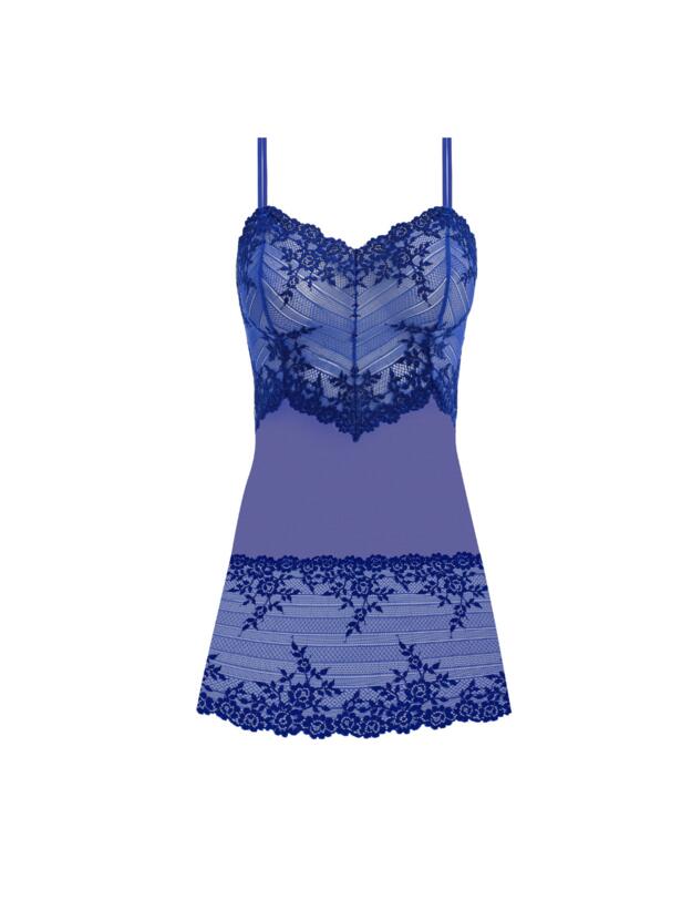 Wacoal Embrace Lace Chemise Beaucoup Blue/Bellwether Blue