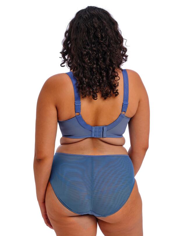 Elomi Namrah Underwired Bandless Plunge Bra Stonewash