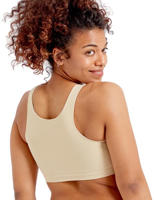 Pretty Polly Eco-Wear Seamfree Soft Comfort Bra Nude