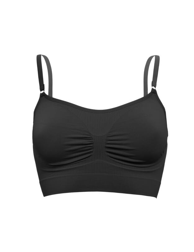 Pretty Polly Eco-Wear Seamfree Bralette Black 