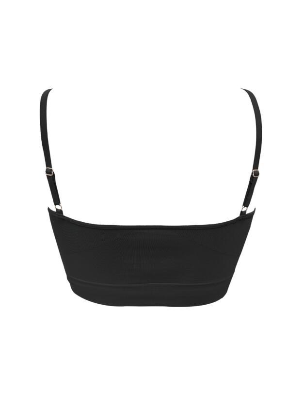 Pretty Polly Eco-Wear Seamfree Bralette Black 