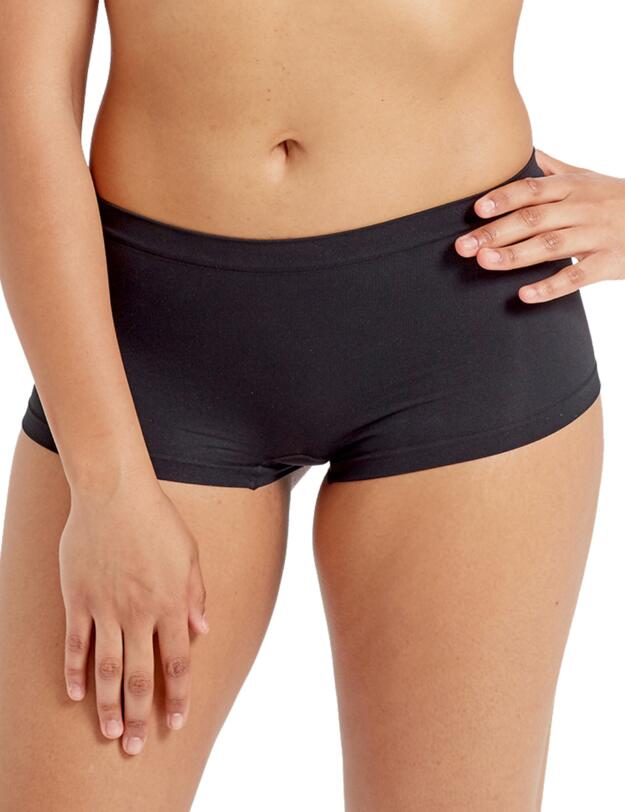 Pretty Polly Eco-Wear Seamfree Short Black 