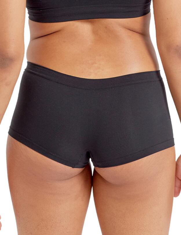 Pretty Polly Eco-Wear Seamfree Short Black 