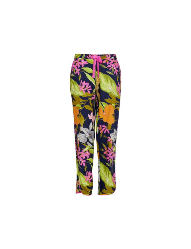 Cyberjammies Avery Pyjama Bottoms Navy Floral Print