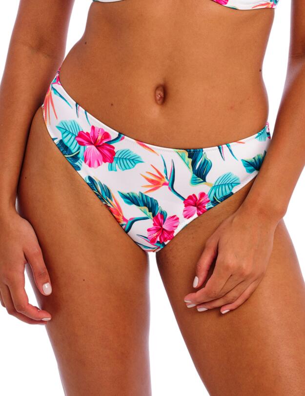 Freya Palm Paradise Bikini Brief White 