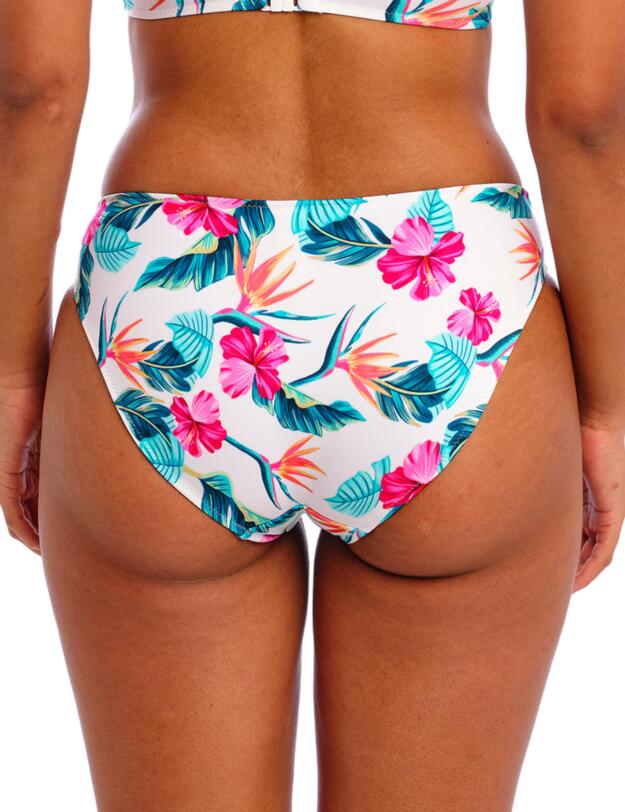 Freya Palm Paradise Bikini Brief White 