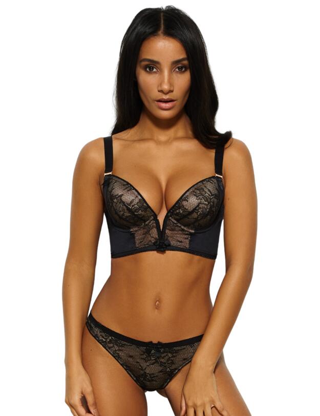 Gossard Retrolution Thong Black
