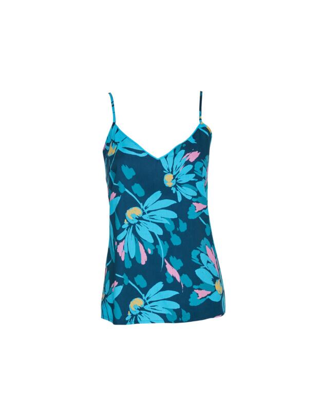 Cyberjammies Cove Cami Teal Floral Print