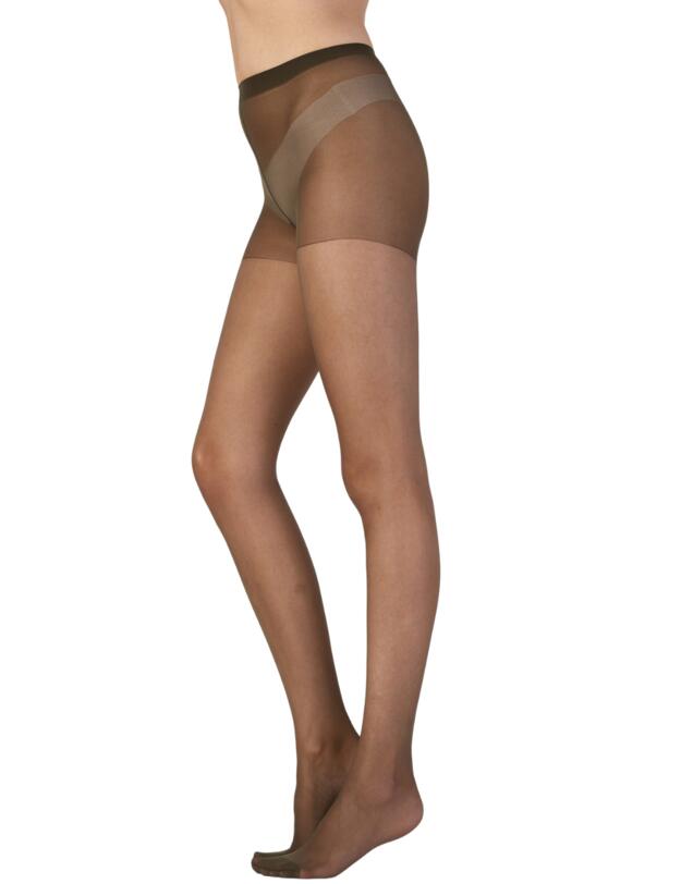 Pretty Polly Everyday Plus 15D Soft Shine Tights Barely Black