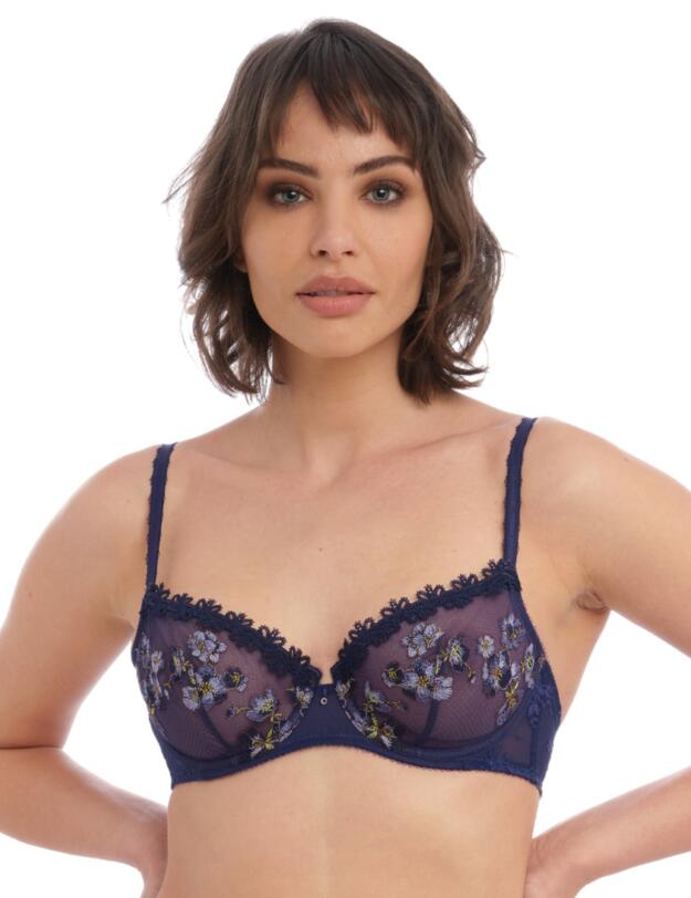 Wacoal Sakura Balcony Bra Night Blue