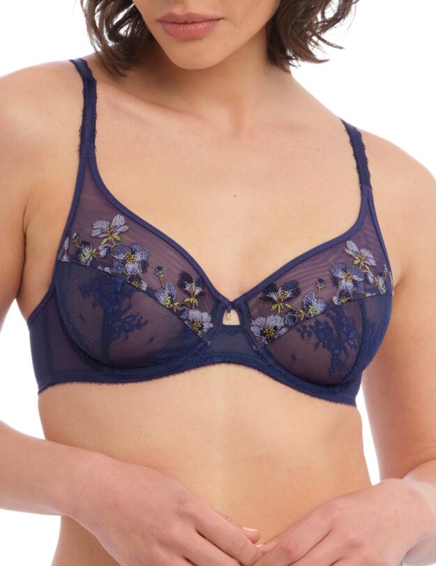 Wacoal Sakura Underwired Bra Night Blue 