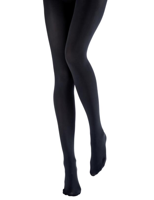  Pretty Polly Premium Opaques 80 Denier 3D Opaque Tights Black 