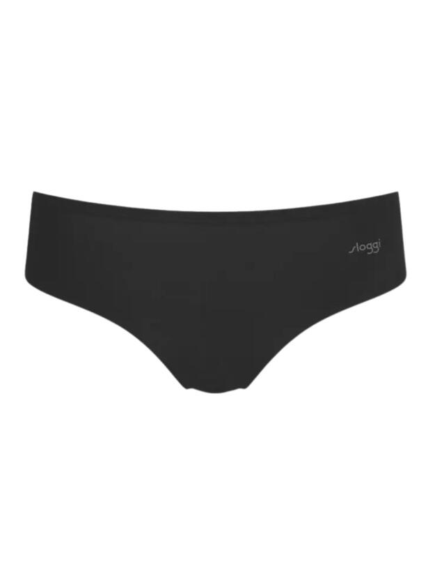 Sloggi Zero One 2 Pack Cheeky Hipster Black