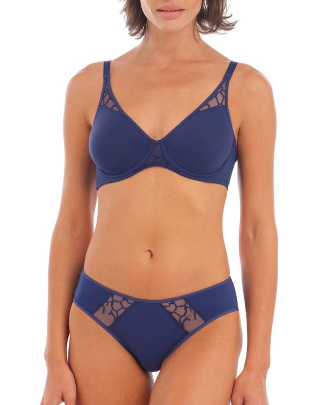 Wacoal Lisse Moulded Bra Indigo Blue