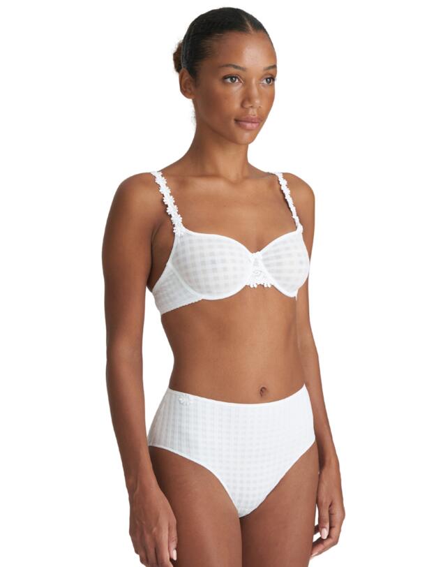 Marie Jo Avero Full Briefs White