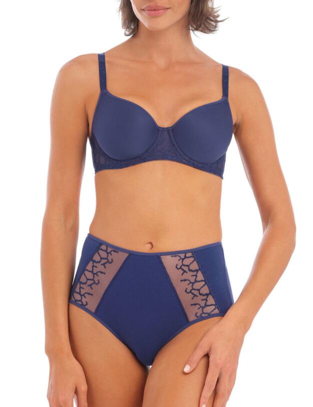 Wacoal Lisse Moulded Spacer Bra Indigo Blue