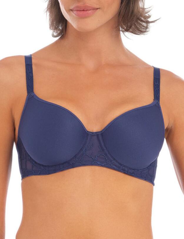 Wacoal Lisse Moulded Spacer Bra Indigo Blue