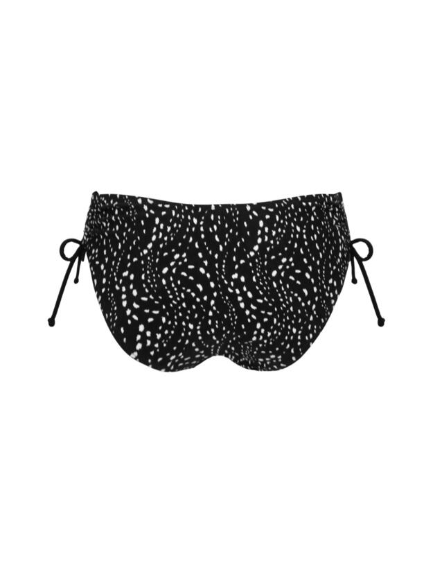 Pour Moi Rhodes Adjustable Side Bikini Brief Black/White