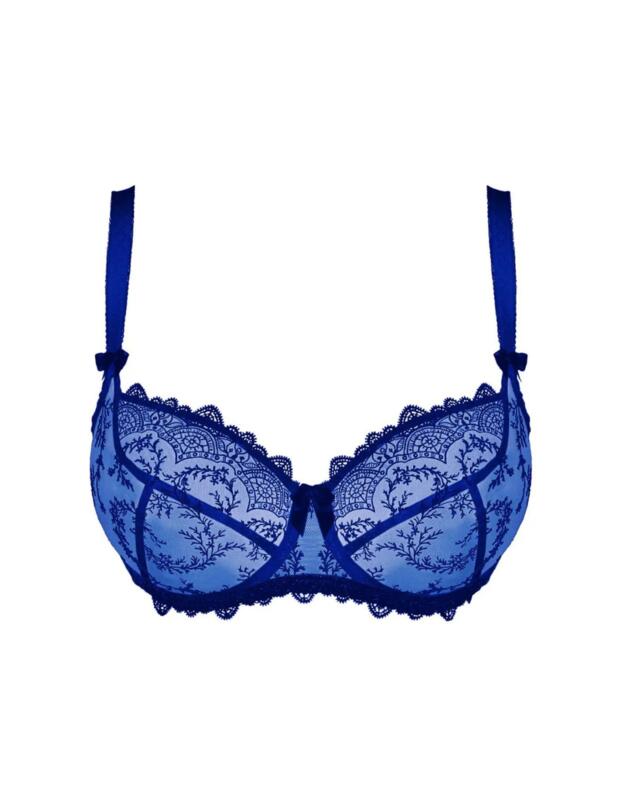 Empreinte Louise Balcony Bra Bleu Roi