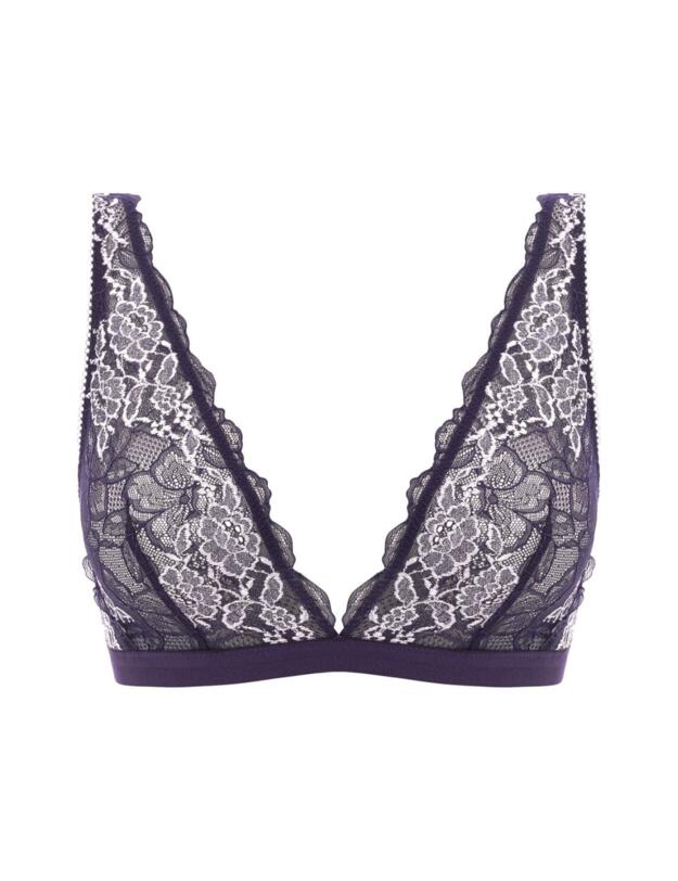 Wacoal Lace Perfection Bralette Evening Blue